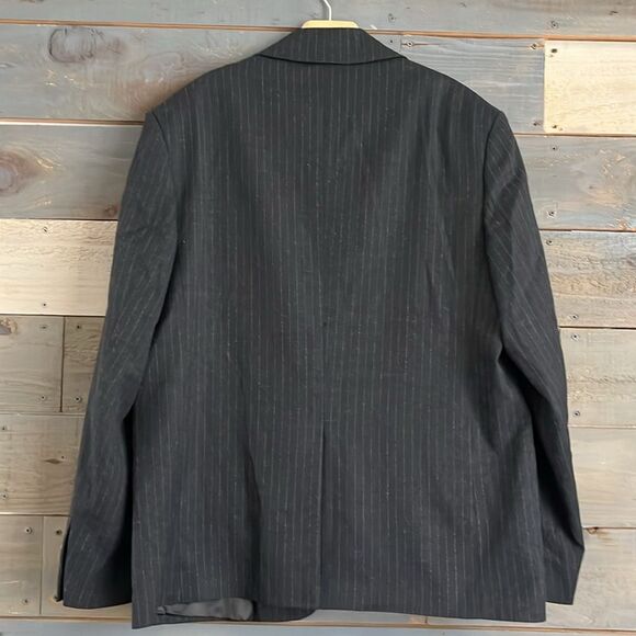 NEW Zara Pinstripe Mens Suit Jacket Blazer Size 40 - Picture 4 of 10